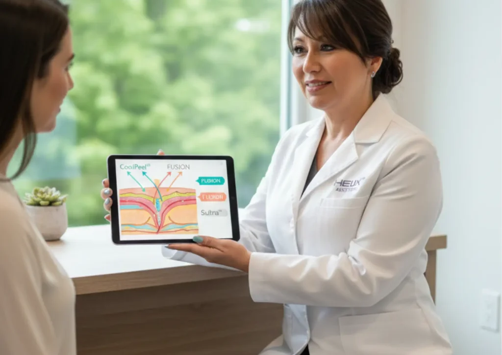 Personalized laser skin consultation at Natural Beauty Clinic in White Rock, BC