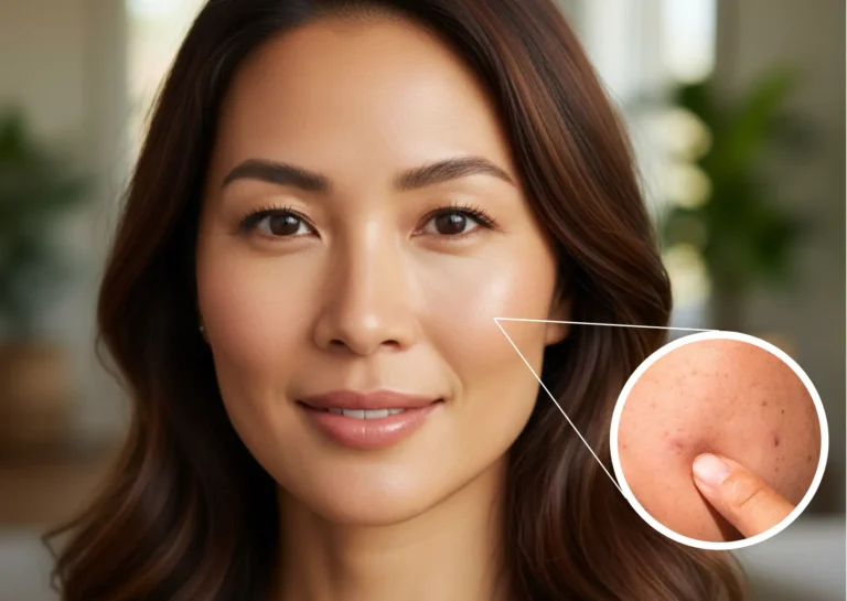 Patient with sensitive skin considering non ablative laser skin rejuvenation